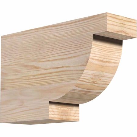 Ekena Millwork Alpine Smooth Rafter Tail, Douglas Fir, 3 1/2"W x 8"H x 12"L RFT04X08X12ALP00SDF